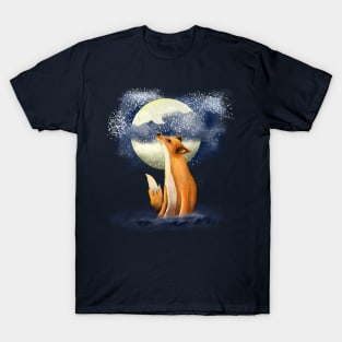 The fox illustration T-Shirt